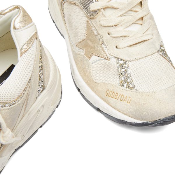 Golden Goose Running Dad Leather Sneaker