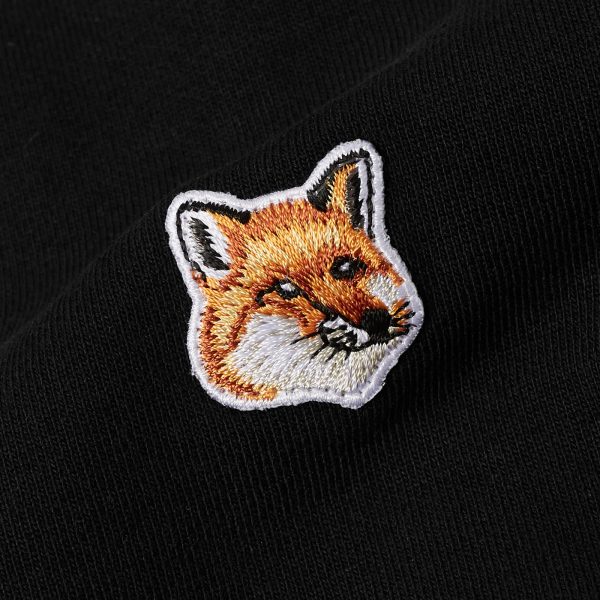 Maison Kitsune Fox Head Patch Crew Sweat