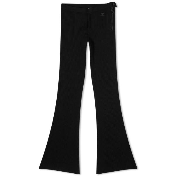 Courrèges Reedition Rib Knit Pants