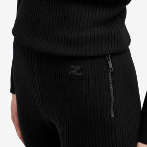 Courrèges Reedition Rib Knit Pants