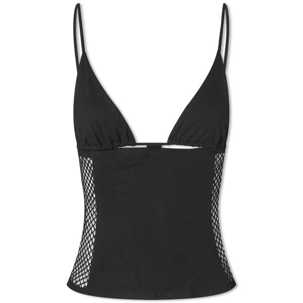 Miaou Ellie Mesh Panel Vest Top