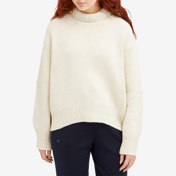 Pangaia Recycled Cashmere Knit Chunky Turtleneck Sweater