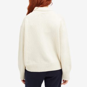 Pangaia Recycled Cashmere Knit Chunky Turtleneck Sweater