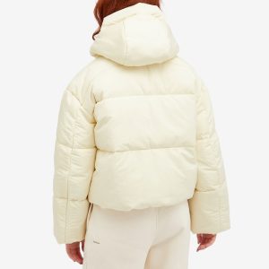 Pangaia FLWRDWN Recycled Nylon Cropped Puffer Jacket