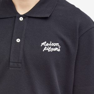 Maison Kitsune Handwriting Comfort Polo