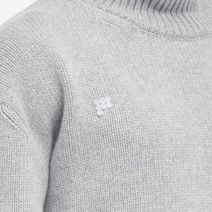 Pangaia Recycled Cashmere Knit Chunky Turtleneck Sweater