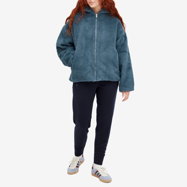 Pangaia Recycled Wool Fleece Reversible Bomber Jacket