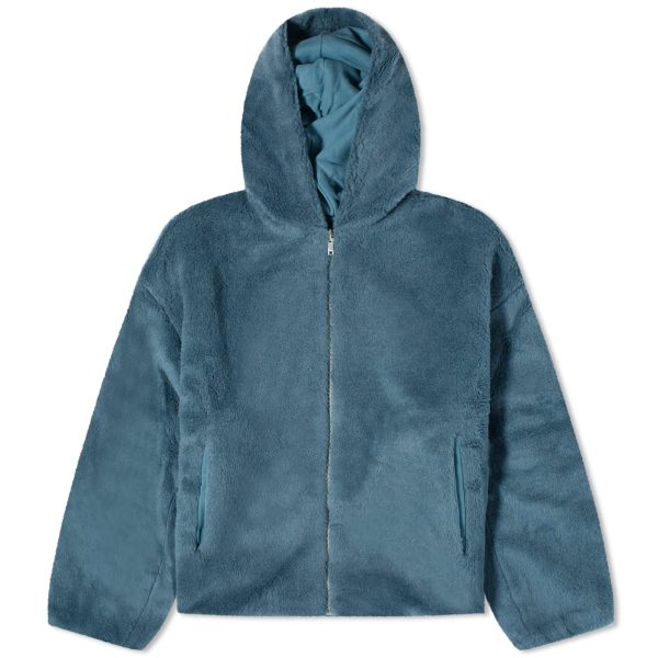 Pangaia Recycled Wool Fleece Reversible Bomber Jacket