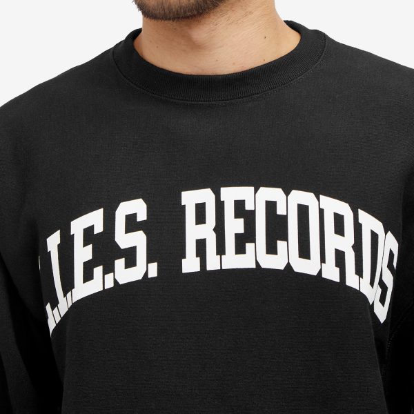 L.I.E.S. Records Varsity Sweatshirt