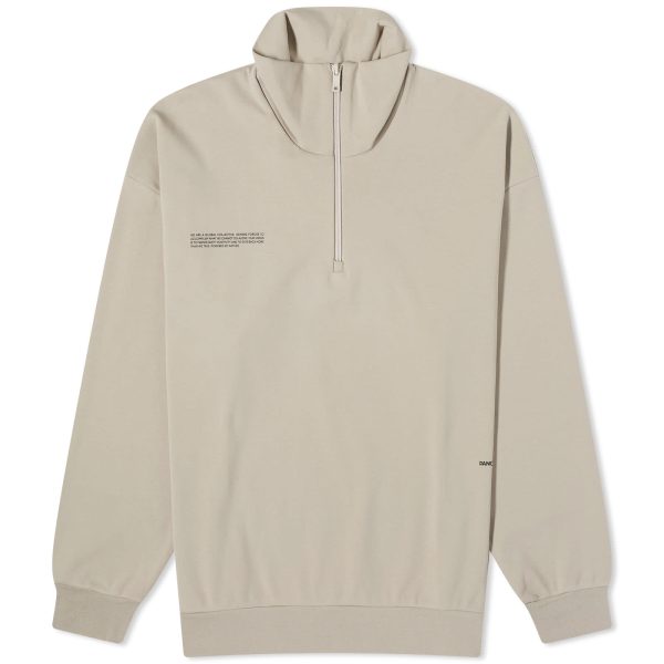 Pangaia Double Jersey Half Zip Sweat