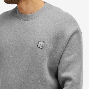 Maison Kitsune Bold Fox Head Patch Comfort Crew Sweat