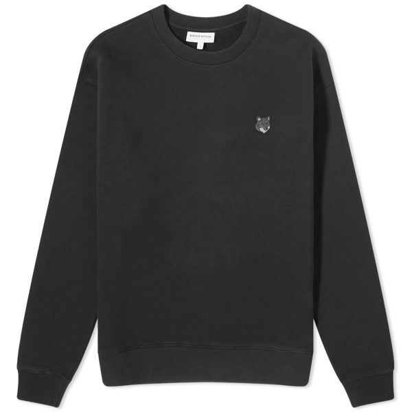 Maison Kitsune Bold Fox Head Patch Comfort Crew Sweat