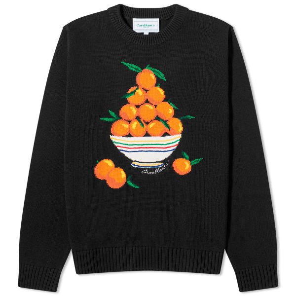 Casablanca D'Oranges Intarsia Knit Jumper