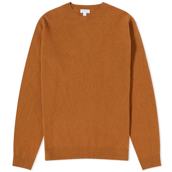 Sunspel Lambswool Crew Knit