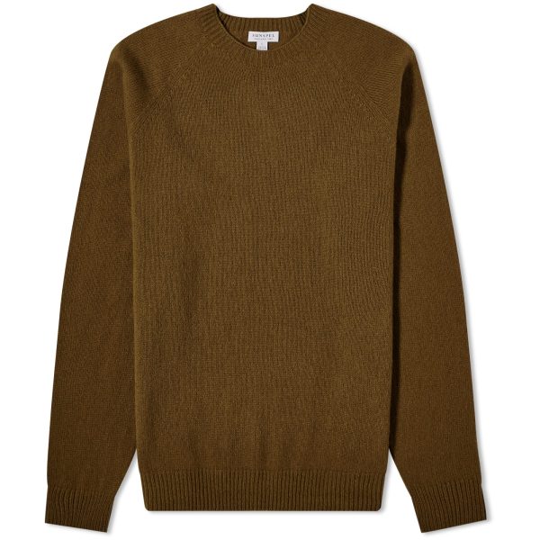 Sunspel Lambswool Crew Knit