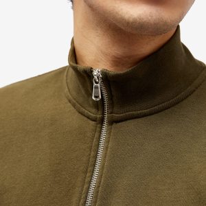 Sunspel Loopback Half Zip Sweater