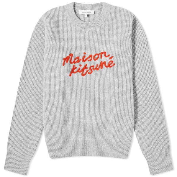 Maison Kitsune Handwriting Comfort Jumper