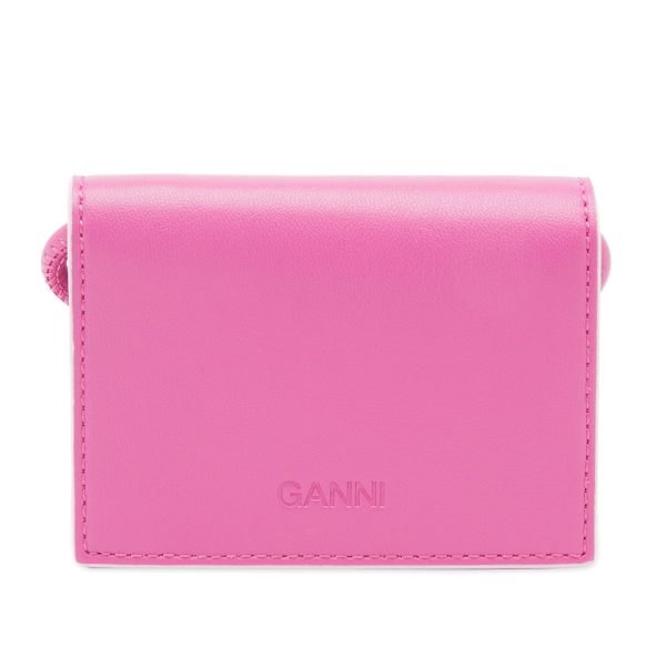 GANNI Bou Wallet On Strap