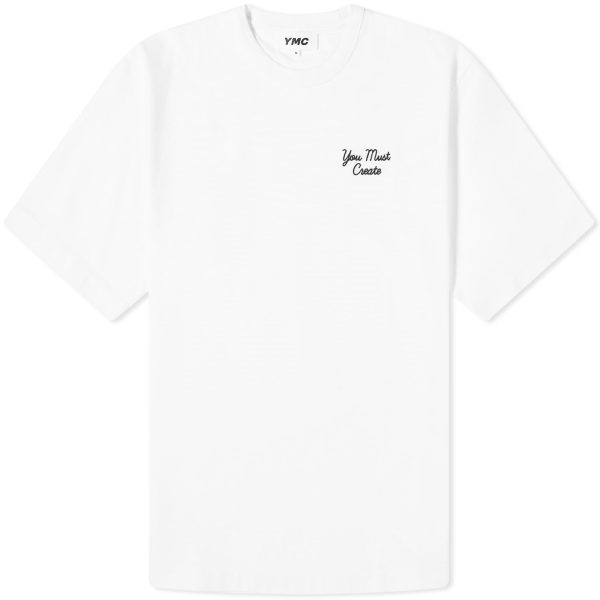 YMC Logo Embroidered T-Shirt