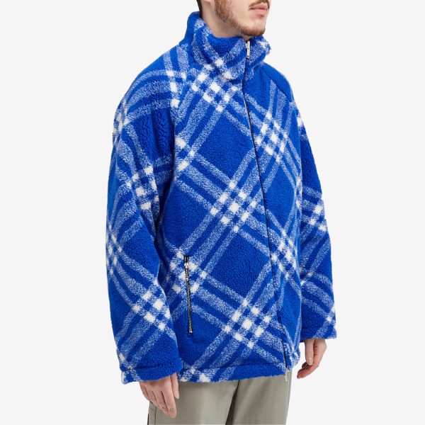 Burberry Tartan Fleece Jacket