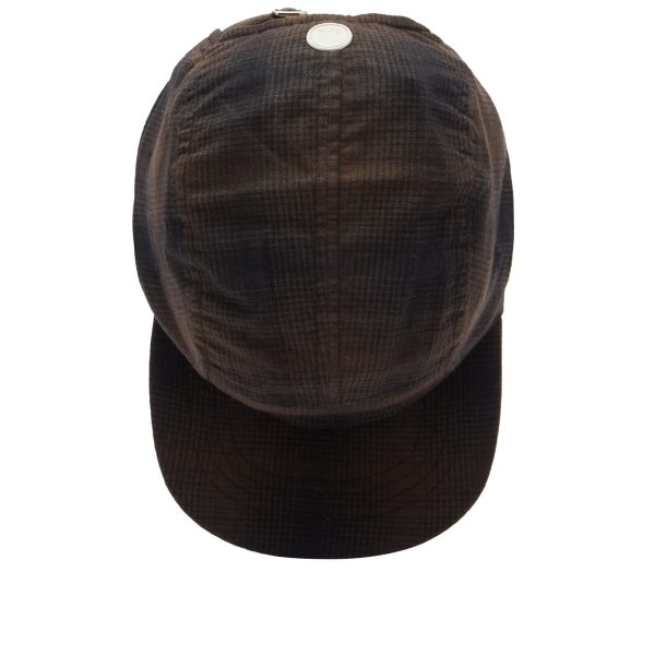 Folk Checked 5 Panel Cap