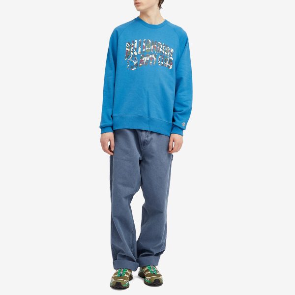 Billionaire Boys Club Duck Camo Arch Logo Crew Sweat