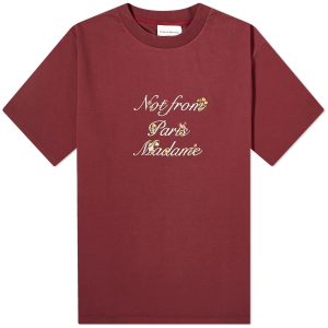 Drôle De Monsieur Presented by END. Embroidered Interlock T-Shirt