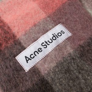 Acne Studios Vally Check Scarf