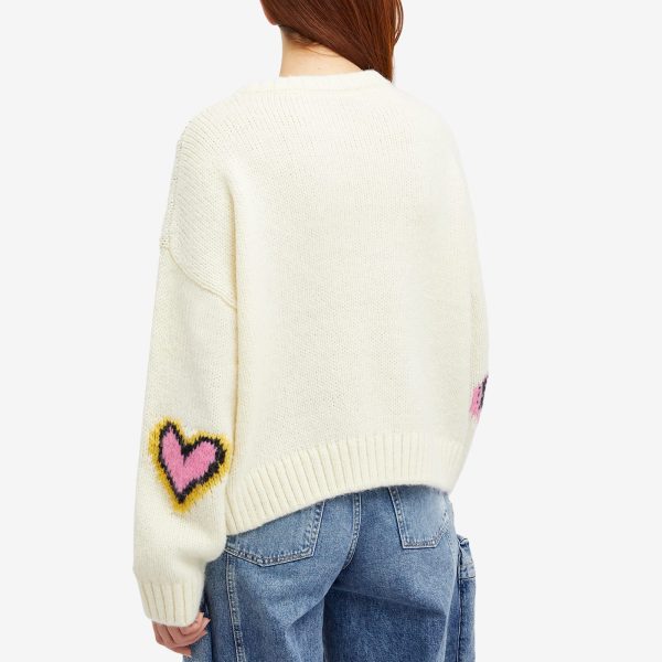 KITRI Darina Ivory 'Venus' Oversized Knit Jumper