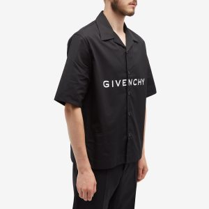 Givenchy Logo Hawaiian Shirt