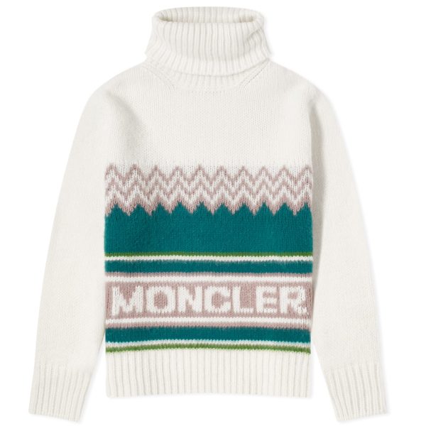 Moncler High Neck Knitted Jumper