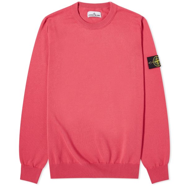 Stone Island Soft Cotton Crew Neck Knit