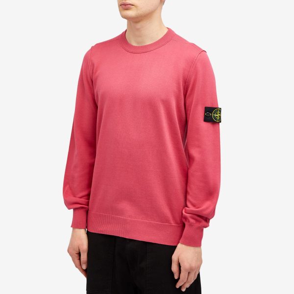 Stone Island Soft Cotton Crew Neck Knit