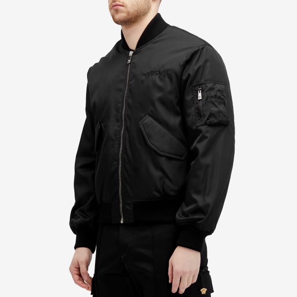 Versace Milano Stamp Bomber Jacket