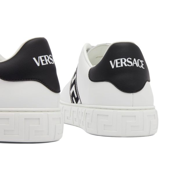 Versace Greek Sole Embroidered Band Sneaker