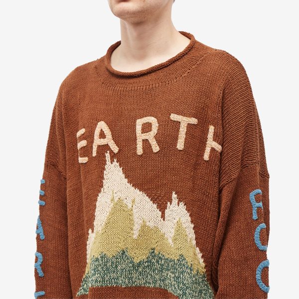 Story mfg. Earth Rocks Rollneck Knit