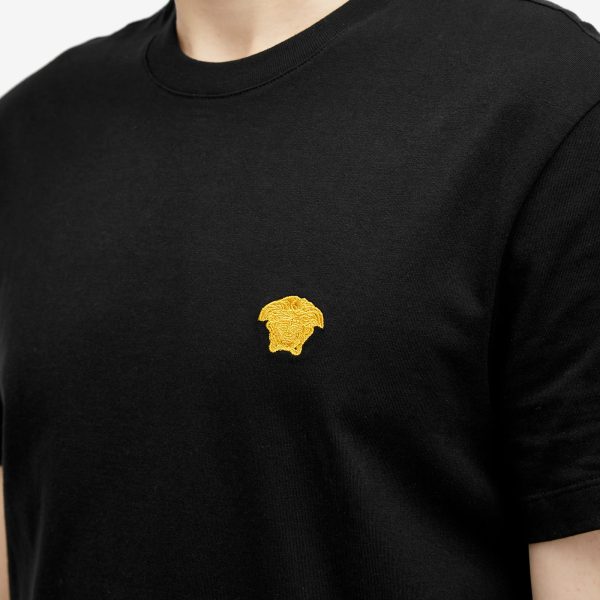 Versace Embroidered Medusa Tee