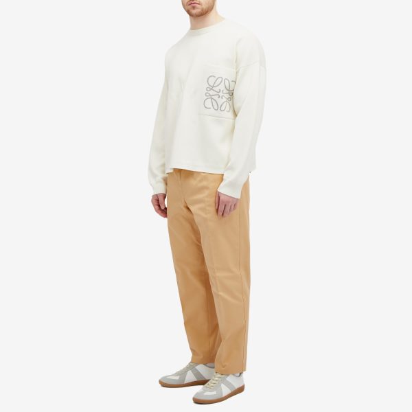 Jil Sander Heavy Cotton Trousers