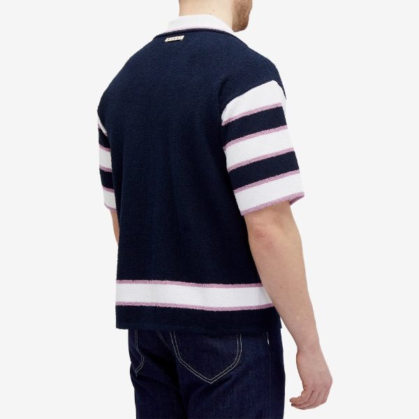 Marni Stripe Short Sleeve Vacation Shirt