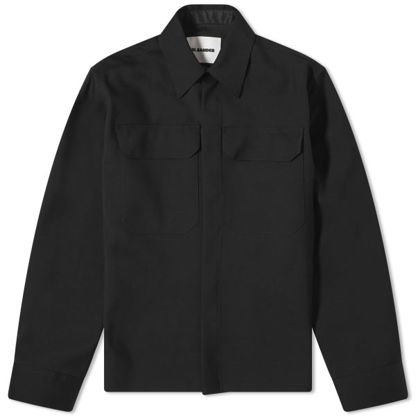 Jil Sander Wool Pocket Overshirt