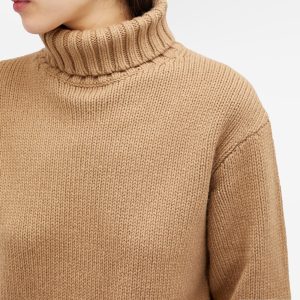 Helmut Lang Funnel Neck Knit Sweater