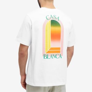 Casablanca Gradient Arch Logo T-Shirt