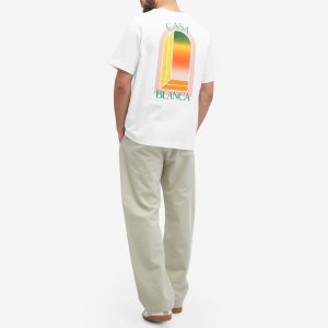 Casablanca Gradient Arch Logo T-Shirt