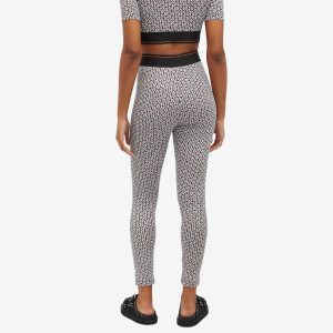 Paco Rabanne All Over Logo Leggings