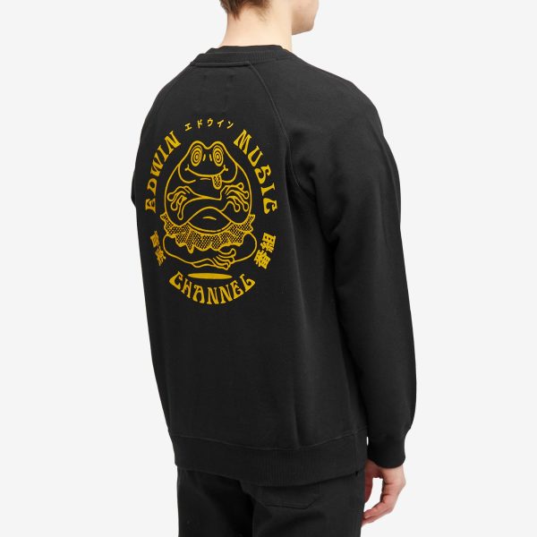 Edwin Music Channel Crew Sweater