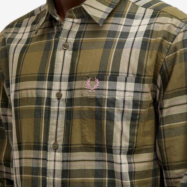 Fred Perry Twill Tartan Shirt