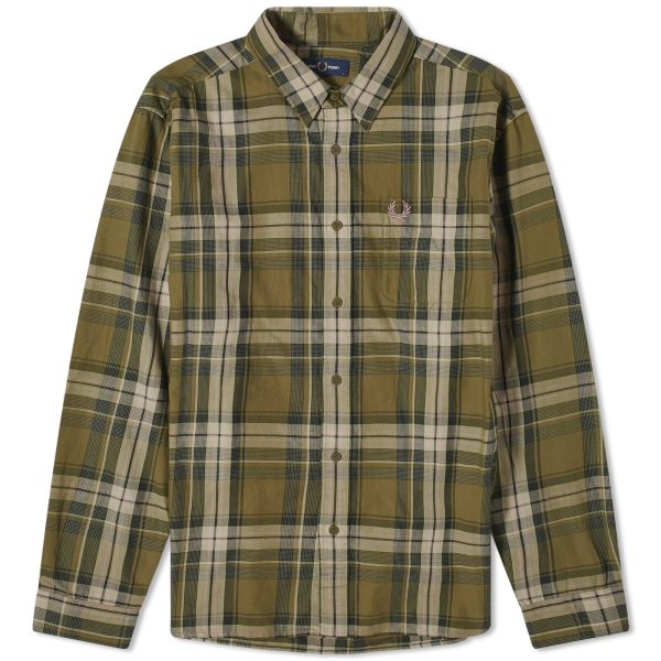 Fred Perry Twill Tartan Shirt