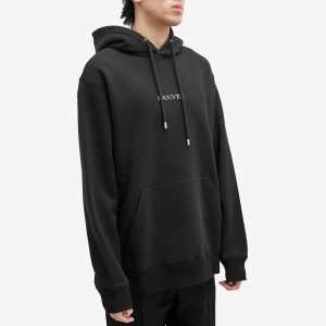 Lanvin Embroidered Logo Hoodie