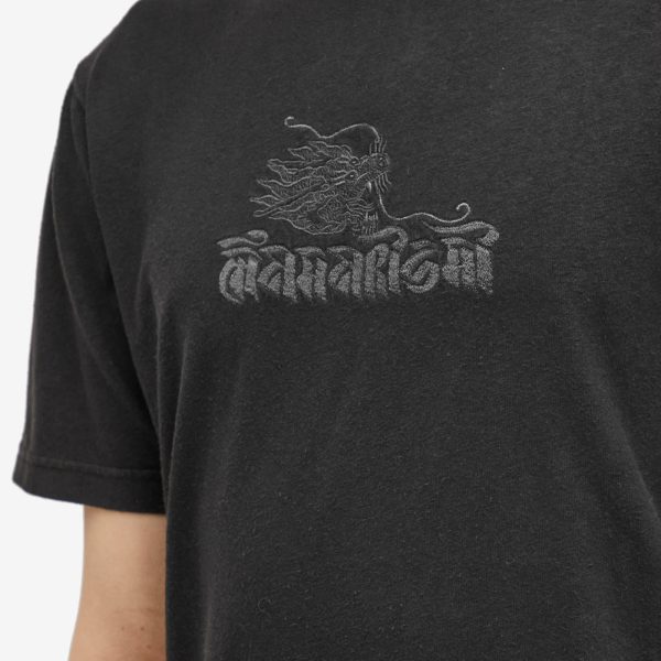 Maharishi 30th Anniversary Dragon Embroided T-Shirt