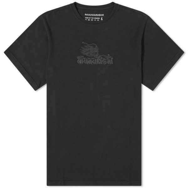 Maharishi 30th Anniversary Dragon Embroided T-Shirt